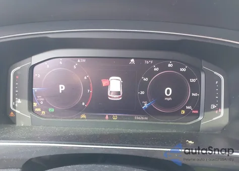 2019 Volkswagen Tiguan 2.0T Sel Premium/2.0T Sel Premium R-Line from USA, damaged, VIN 3VV4B7AX6KM126168